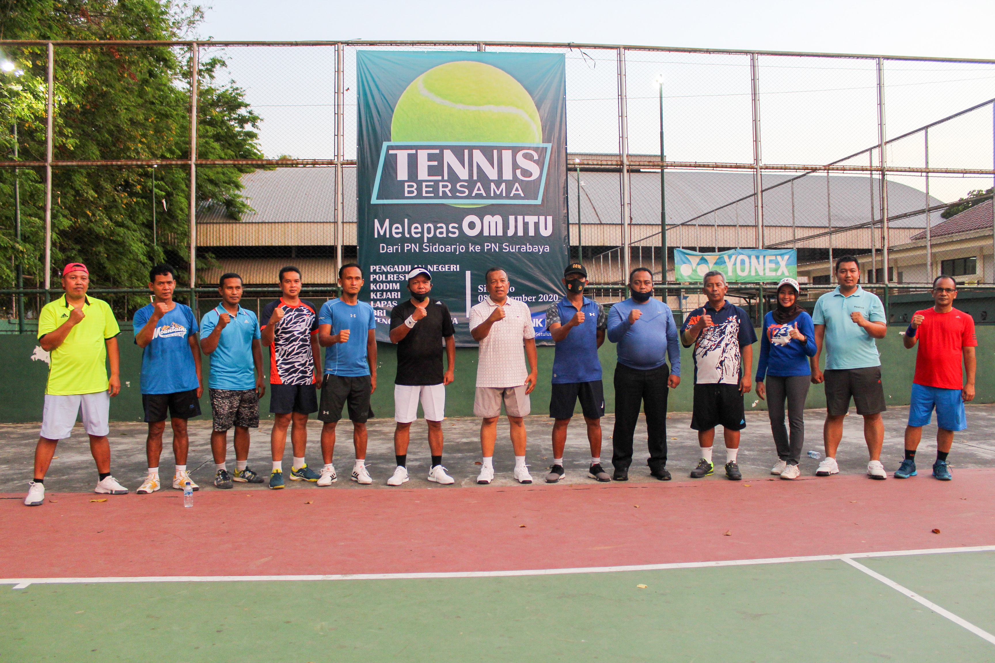 TENIS BERSAMA MELEPAS OM JITU DARI PN SIDOARJO KE PN SURABAYA