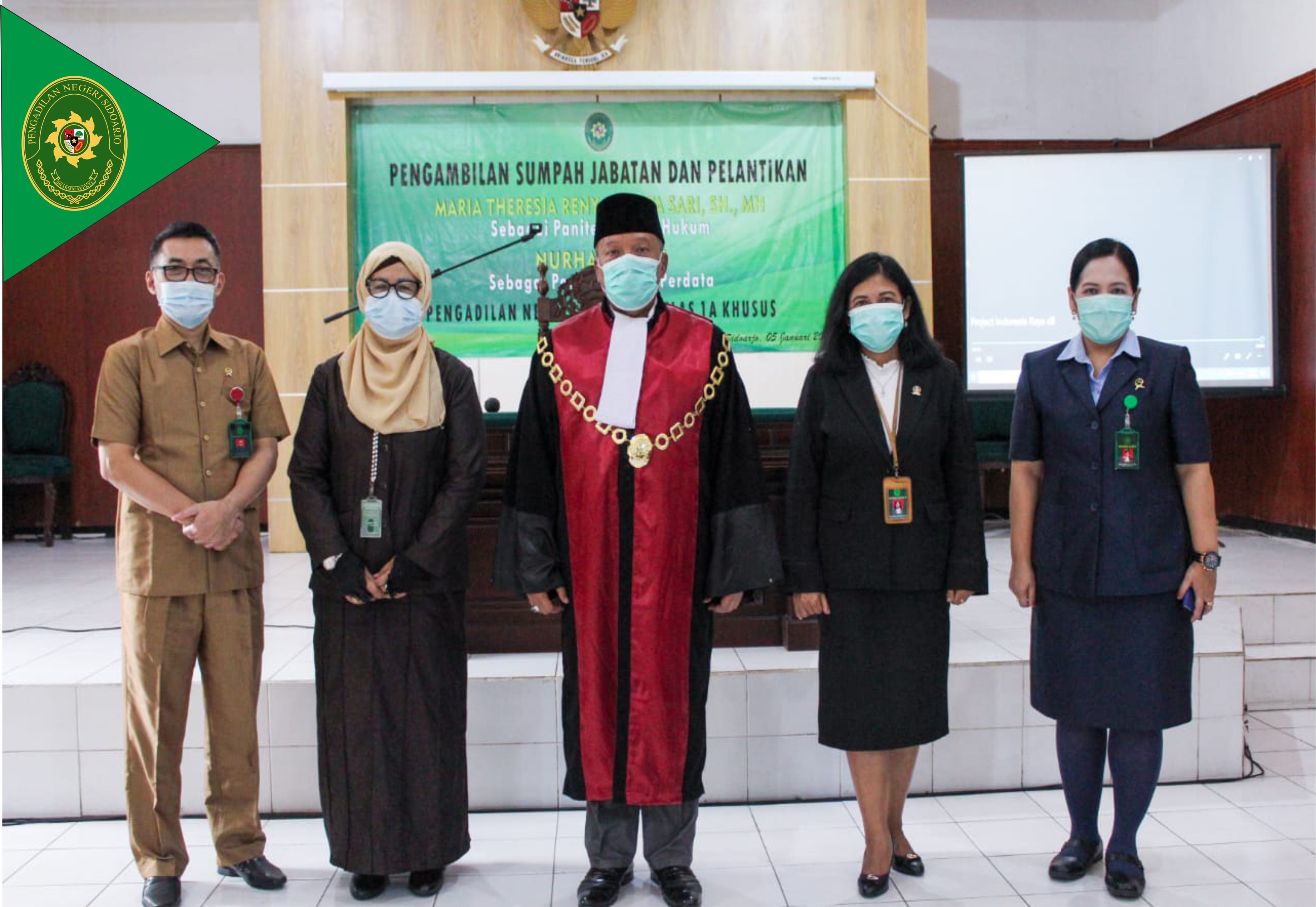 PENGAMBILAN SUMPAH JABATAN DAN PELANTIKAN 